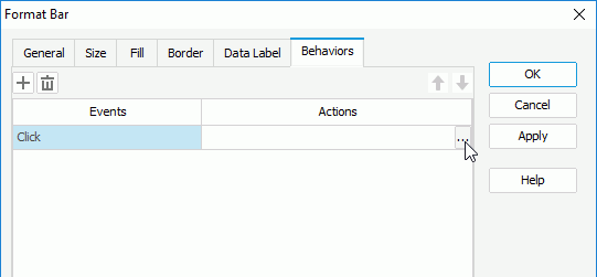 Add Web Behavior to Bar