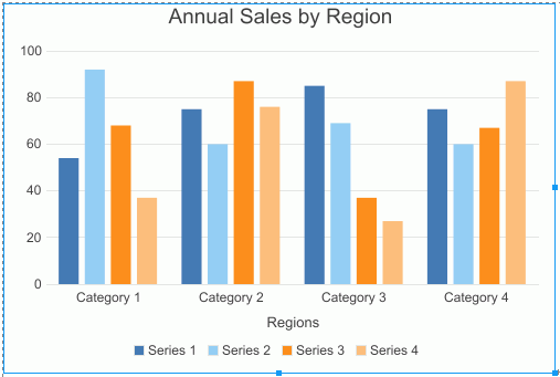 Report in Design View