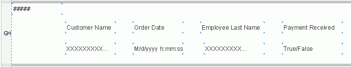 Add Fields to Banded Object