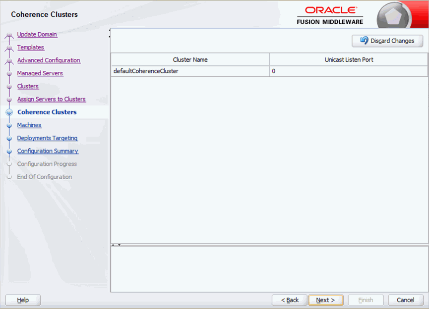 Coherence Clusters page