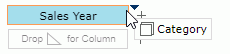 Drag Field near Column Field