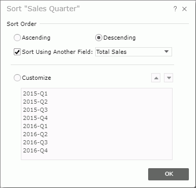 Sort Using Another Field